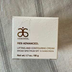 Never opened Arbonne re9 advanced lifting and contouring cream